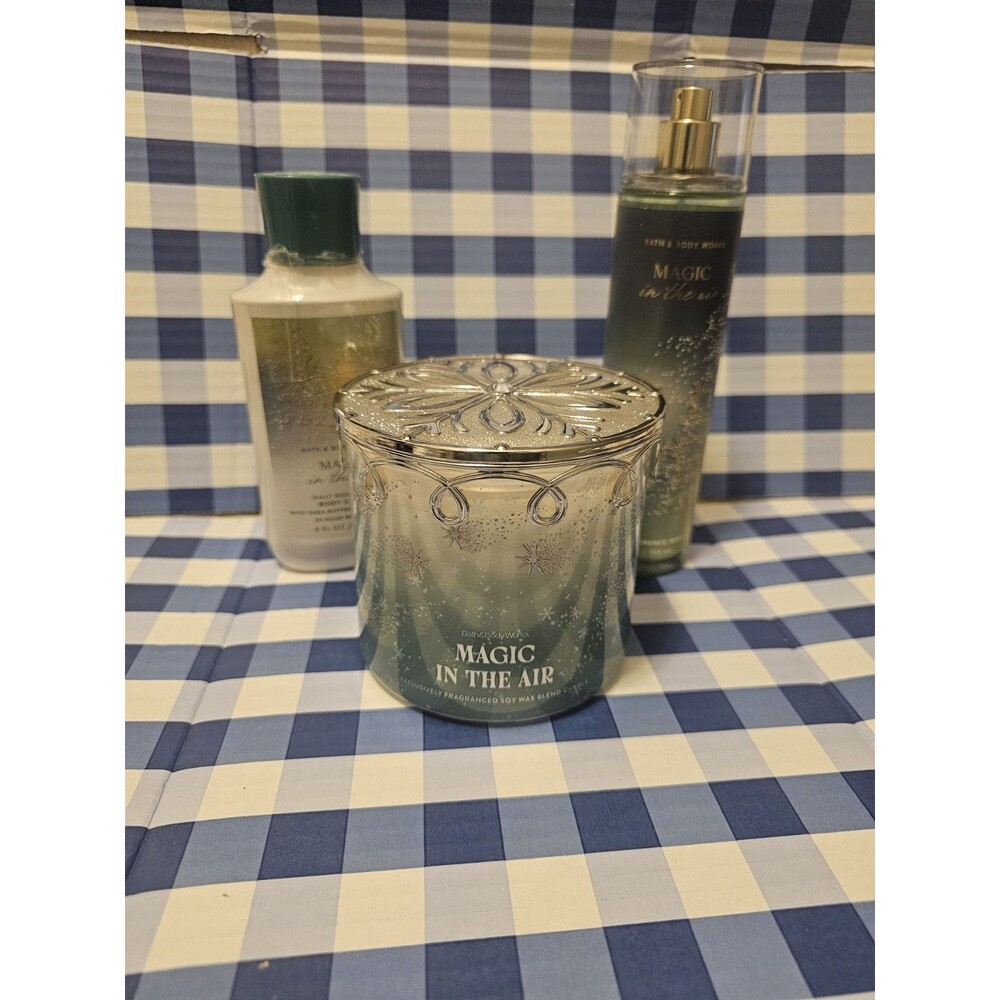 Bath & Body Works Magic In The Air Body Mist, Lotion, & Special Edition Candle